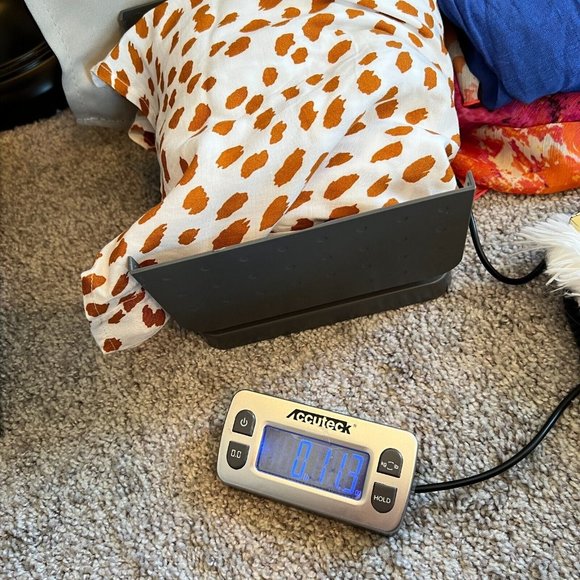 KOri America Romper Small Animal Print Drawstring Waist Pocket Boho Ruffle 15348 - Picture 2 of 13